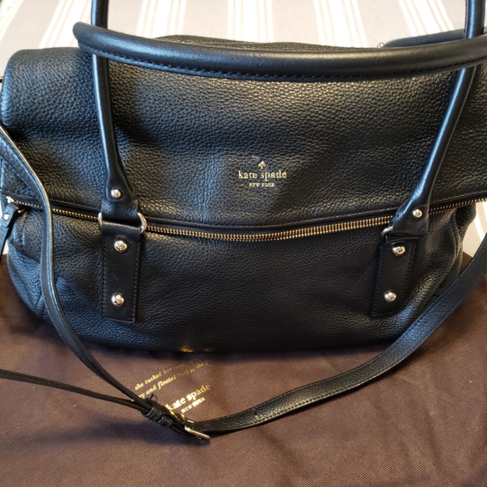 Kate spade large leather bag